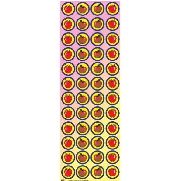 Apple Circle Rosh Hashana Jewish Stickers Set of 288