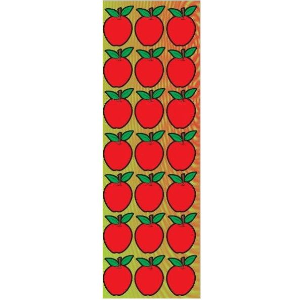 Apple Die-cut Jewish Rosh Hashana Stickers 6 sheets