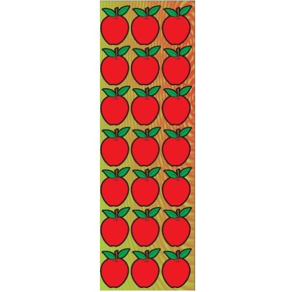 Apple Die-cut Jewish Rosh Hashana Stickers 6 sheets