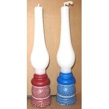 Safed Round "Lantern" Free Standing Havdalah Candle Made in Israel