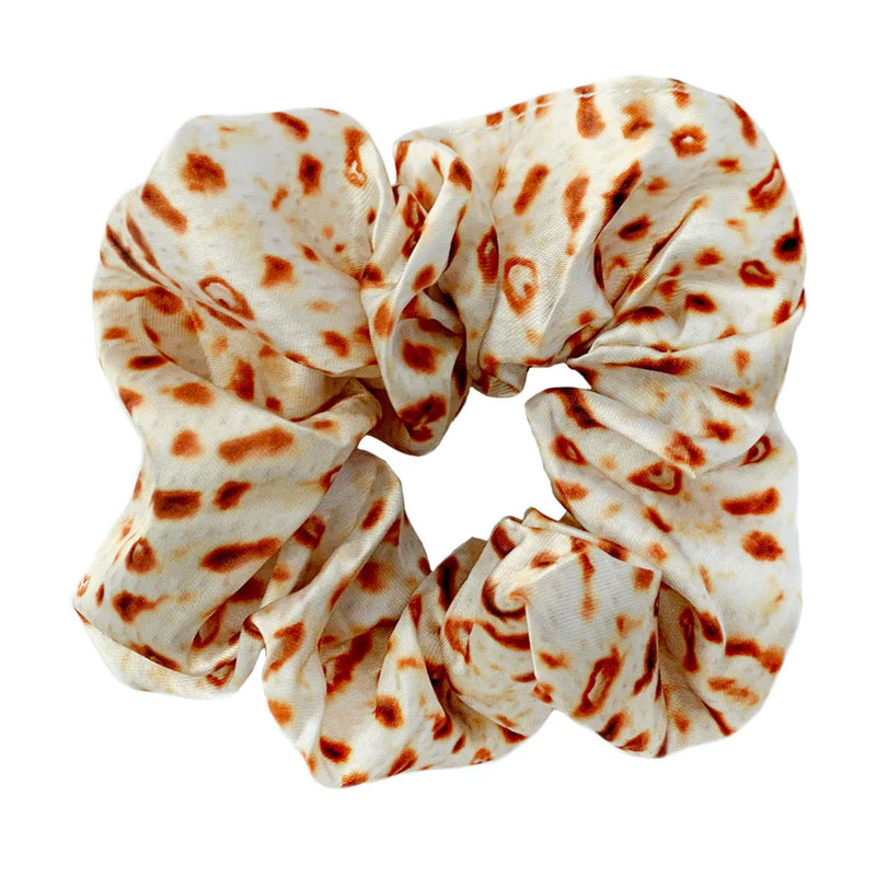 Matza Satin Scrunchie Great Passover Gift! Keeps your hair out of chametz!