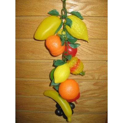 Mixed Fruits Garland - Sukkah Decoration