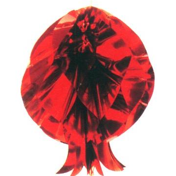 Pomegranate Foil Sukkah Decoration