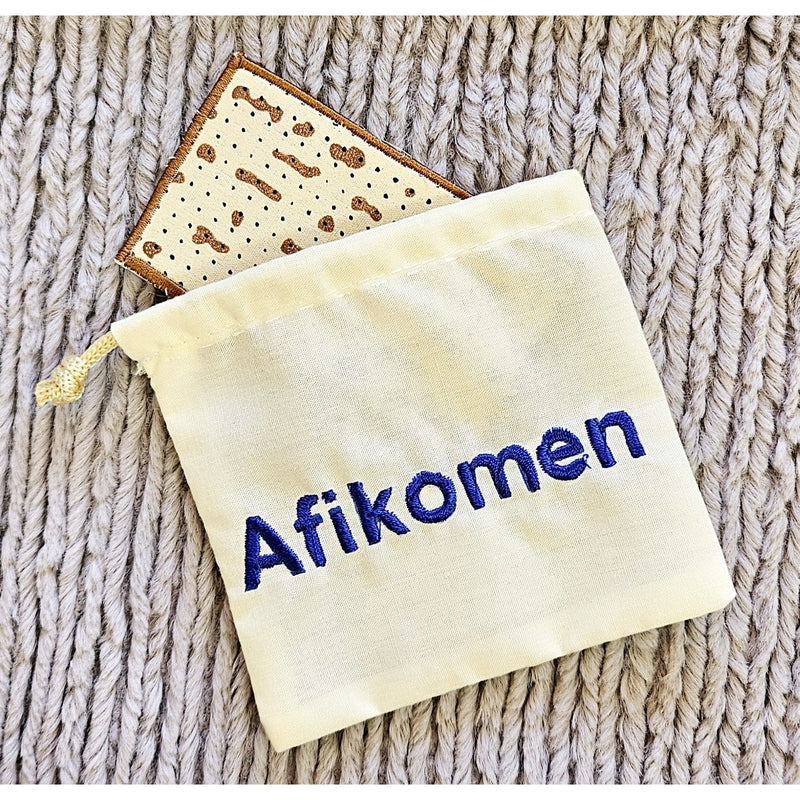 Jewish Passover Seder Plate Fabric Family Wall Hanging - Chag Pesach Sameach!