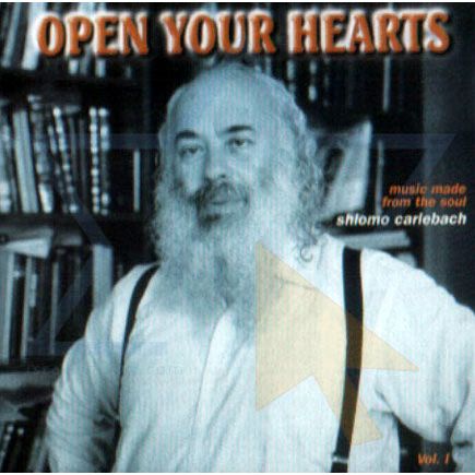 Shlomo Carlebach Open Your Hearts Jewish Music CD