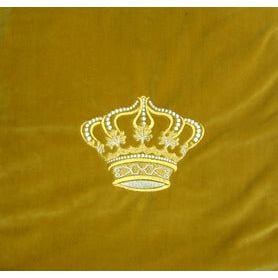 CROWN Silver Gold Embroidery Velvet Tallit Tallis Bag in Colors & Sizes