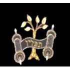 Tree of Life Velvet Tefillin Bag