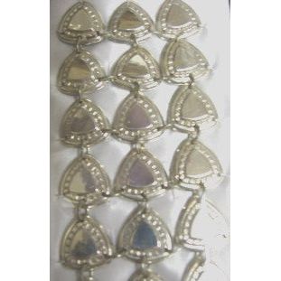 925 Sterling Silver Atarah Triangle Raised Dots