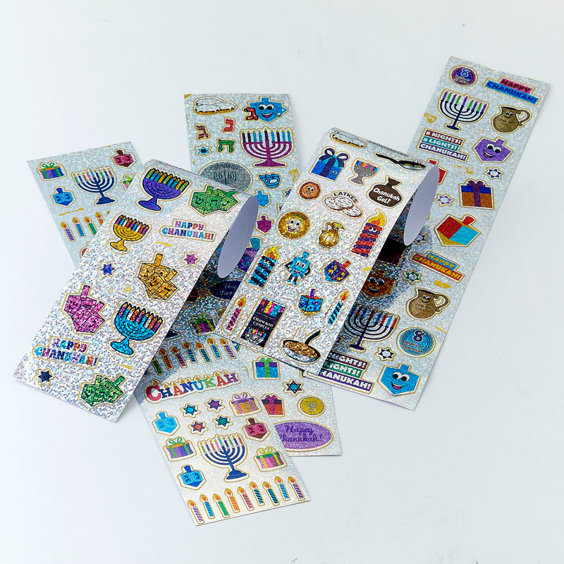 Box of Chanukah Prismatic Stickers Excellent gift! more than 175 stickers