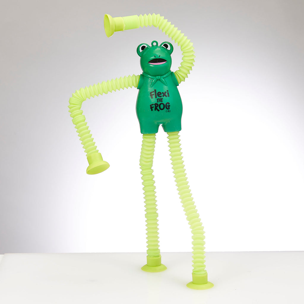 Passover Flexi The Frog Pop Tube Toy Pull! Pop! Play Each tube