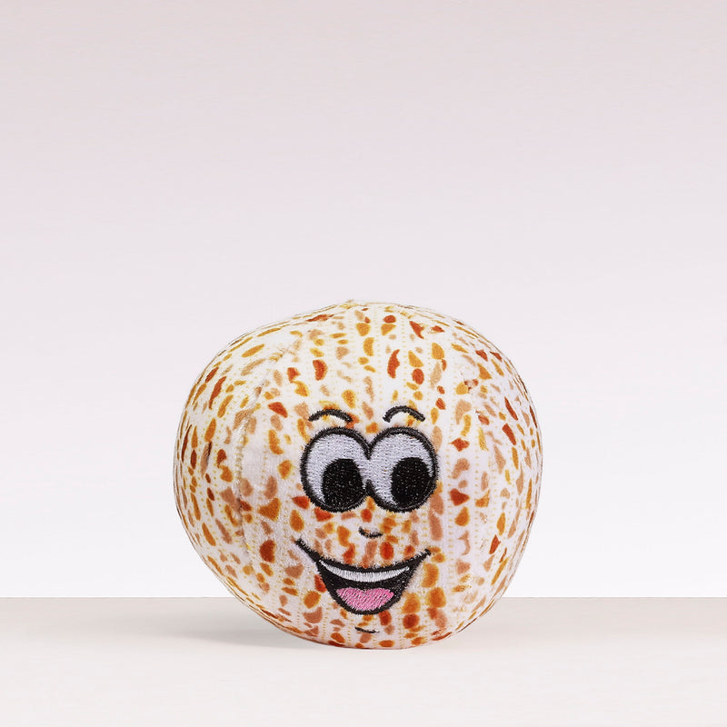 Super Soft Plush Mini Matzah Ball Super Soft Plush With Embroidery Squish Me! Toss Me! Hug Me!