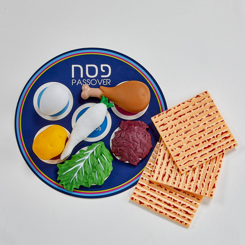 Passover Vinyl Seder Play Set Everything a Child Needs To Celebrate Passover! Set of 10