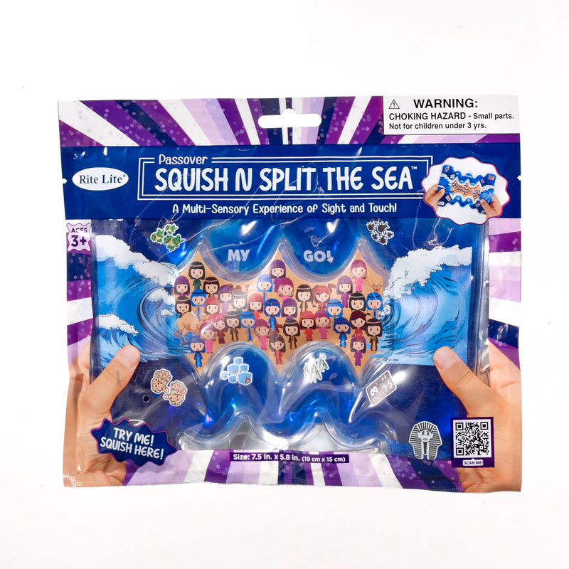 Squish N Split The Sea Passover Toy A Multi Sensory Experience of Sight & Touch!