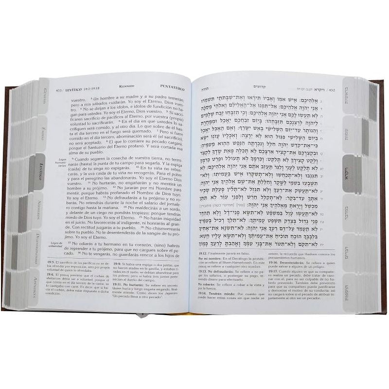 Edicion KATZ Tanaj Tanach Katz Edition  HEBREW SPANISH 4 volumes available