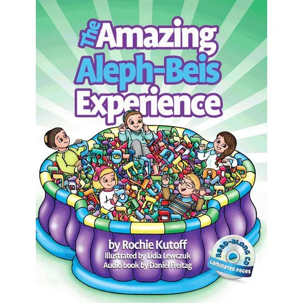 The Amazing Aleph-Beis Experience Book and Read-Along CD By Rochie Kutoff