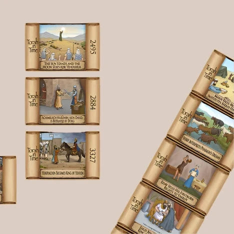 NEW Torah in Time Family Board Card Game Volume I