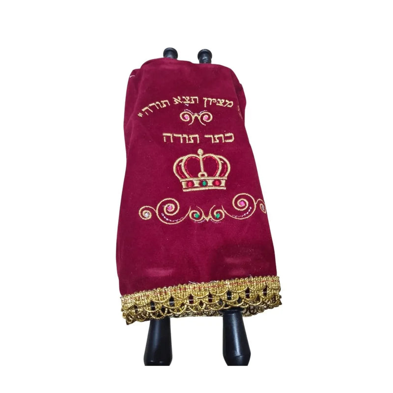Children's Sefer Torah Medium Scroll Replica 13'' Complete Sefer Torah for Children