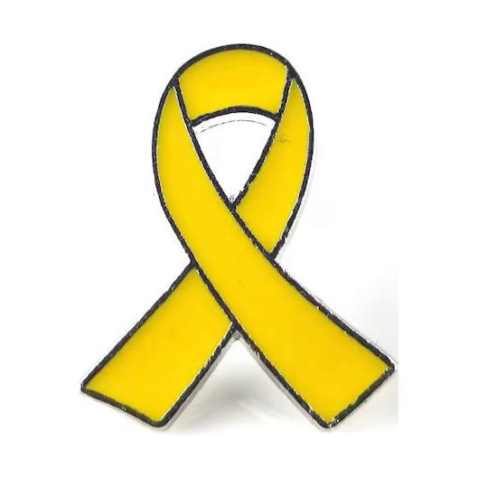 Bring Them Home Now Yellow Ribbon High Quality Pin