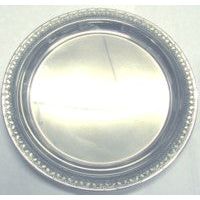925 Sterling Silver Yemenite Filigree Heirloom Round Tray Plate 6.75"  Hand Made in Israel by ZADOK