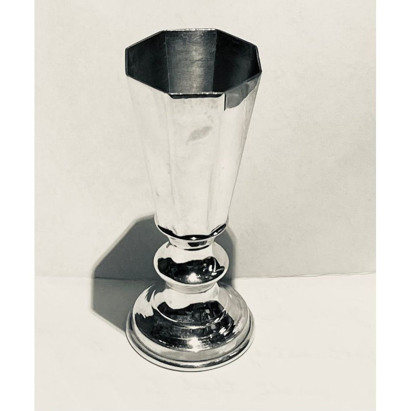 925 Sterling Silver Contemporary Child's Kiddush Cup / Small Goblet 3.25"