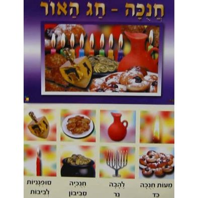 Chanukah set of 2 medium posters