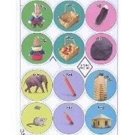 Jewish Hebrew Vocabulary Stickers : Opposites Adjectives