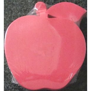 Apples 6" - Red Polyfoam - Great for School Projects - Set of 24