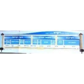 Jewish Set of 10 Hebrew Posters - Tanach Timeline Set - Discounted set Price