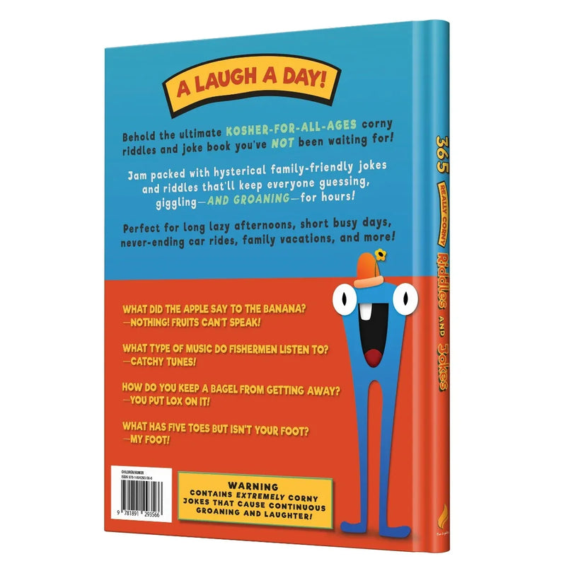 365 Really Corny Riddles and Jokes: Kosher Jokes for All Ages! By Zalman Goldstein