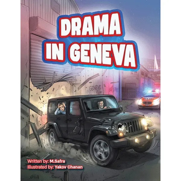 Drama in Geneva a Graphic Novel by M. Safra