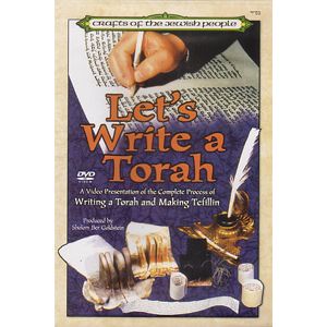 Let's Write a Torah - The Art of Jewish Scribe - DVD