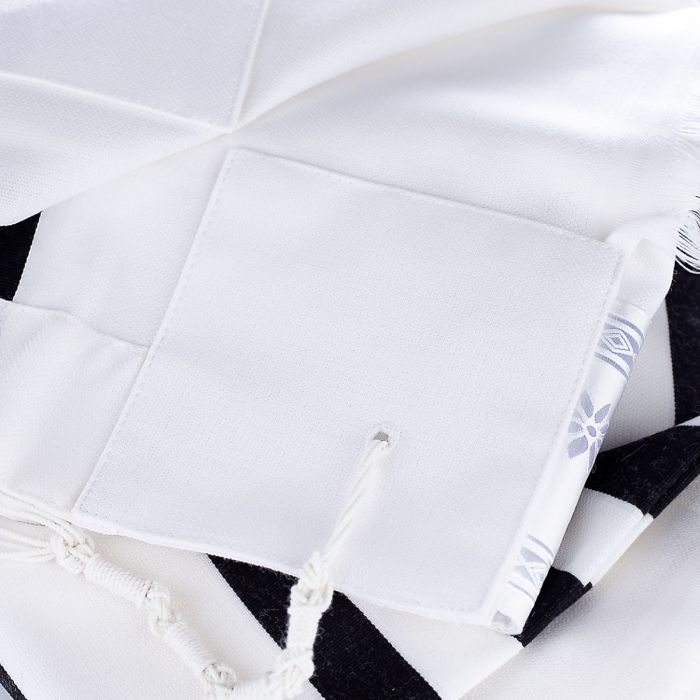 Elite Edition Tallit Talis 100% Wool Extra fine & delicate weave Thick Avodat Yad Tzitzit 4 sizes available