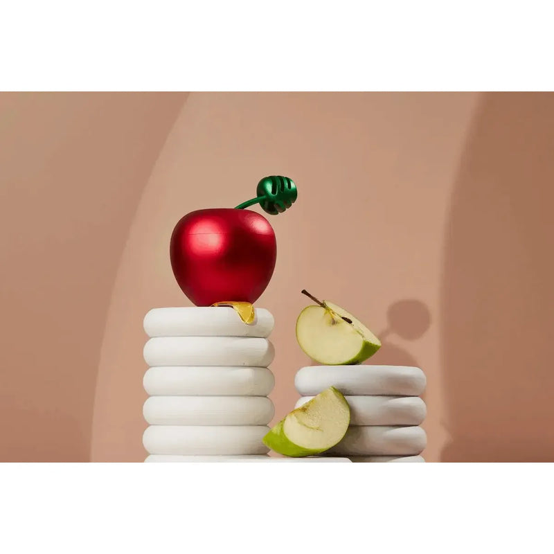 Apple Shaped Honey Jar for Rosh Hashanah Set of 3 Pieces Jewish ART by Benjamin Akilov, Israel