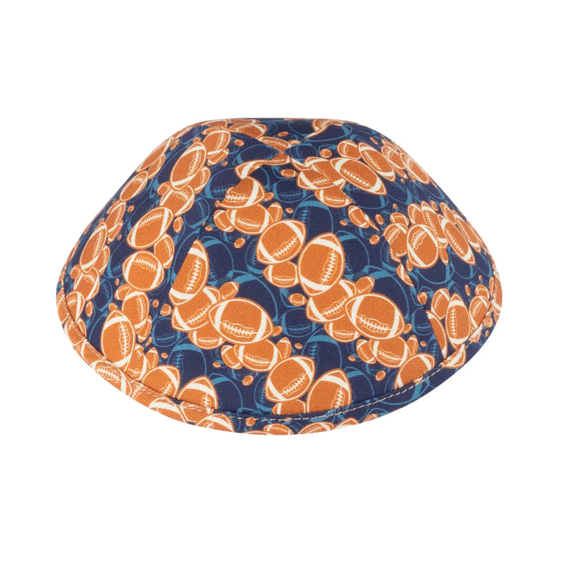 US Designer Football Kippah 100% Cotton Sports YARMULKE by IKippah