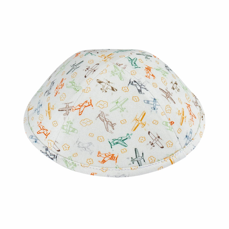 Airplanes Cotton Kippah Yarmulke