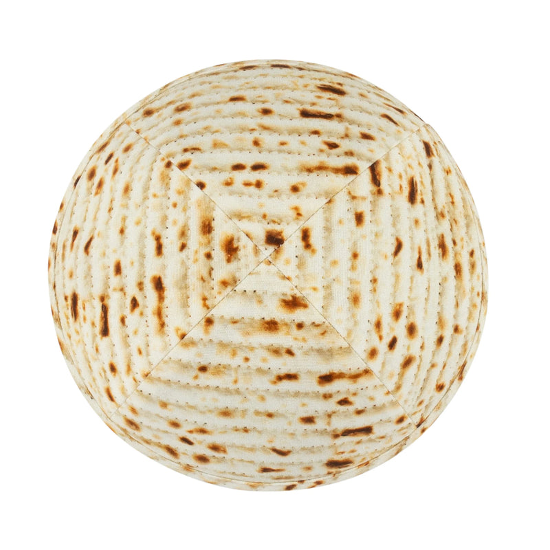 Designer Matzah Passover Yarmulka 100% Cotton Kippah Made in USA By IKippah A Bestseller