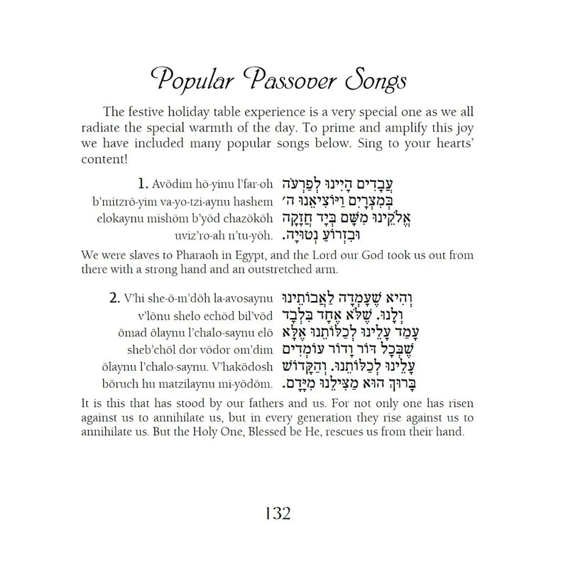 The Passover Seder Table Companion The Entire Haggadah Transliterated. Perfect for all your guests!