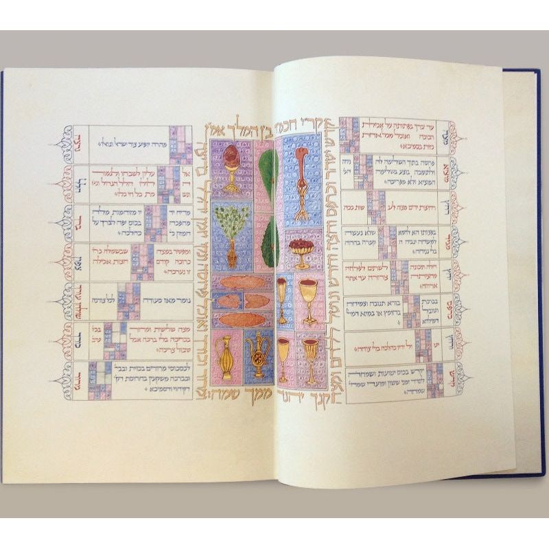 The Moss Haggadah: A Complete Reproduction of the Haggadah Written & illuminated by David Moss