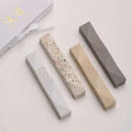 Wave Mezuzah – Flowing Concrete Design for Modern Jewish Homes By Suri Kosher $55 Parchment included