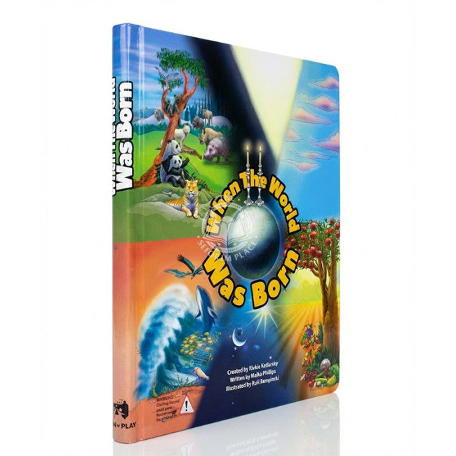 When the World Was Born  By Rivkie Kotlarsky, Malka Phillips Large Gift Edition