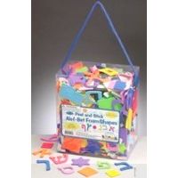 Alef Bet Peel & Stick Foam Shapes Great for Projects