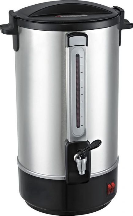 Cooking Details Shabbat Hot Water Urn Boiler with Double Wall Stainless Steel Design for Maximum Insulation with 15L/64 Cup Capacity Of Boiling Hot Water with automatic keep warm function. 