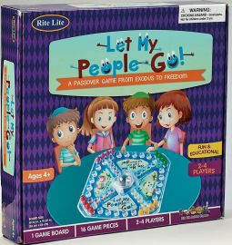 "Let My People Go" Passover Jewish Board Game 2-4 players
