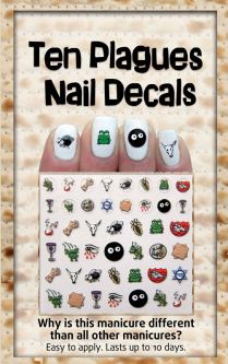 Midrash Passover Manicures: Ten Plagues Nail Decals
