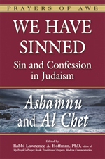 We Have Sinned: Sin and Confession in Judaism - Ashamnu and Al Chet. By Rabbi L. A. Hoffman