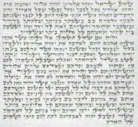 Kosher Mezuzah Parchment Scroll Imported from Israel Avalable in different sizes and prices